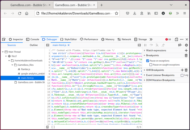 Messy JavaScript